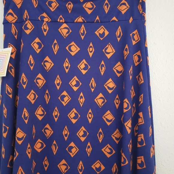 LuLaRoe Azure Skirt - NWT Boho Geometric - Picture 2 of 5